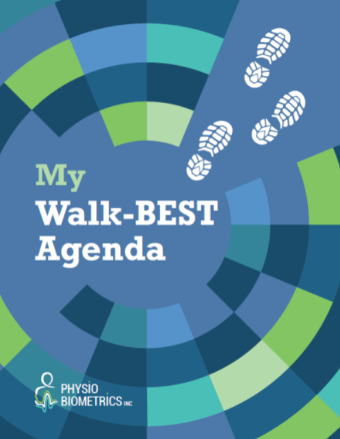 Agenda Walk-BEST™ journal d'entraînement